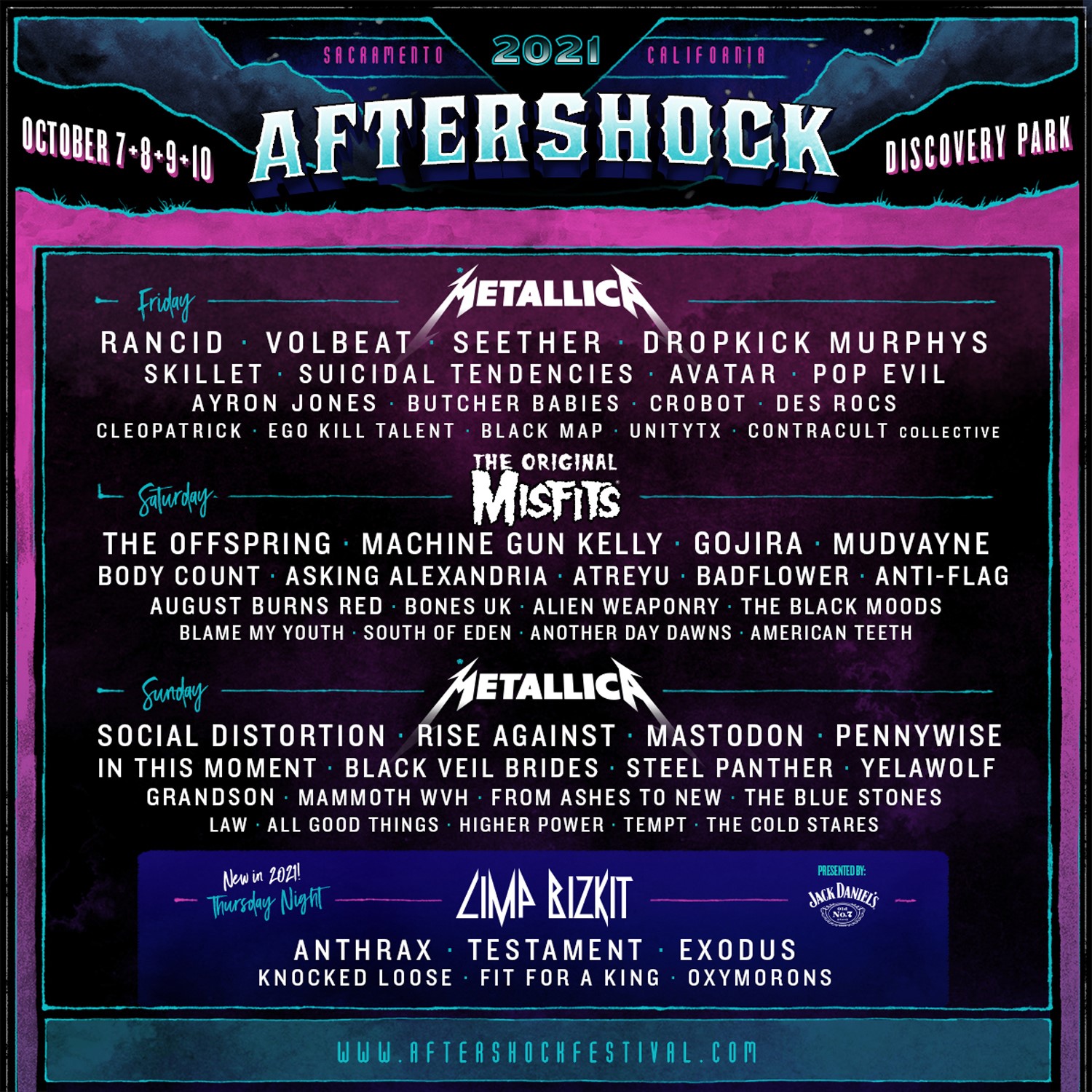 AfterShock Fest Universal HellFire Entertainment